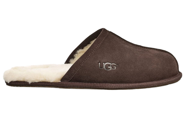 UGG Scuff Slipper Fleece Lined Shoe Brown 1101111-ESP