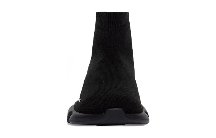 (GS) Balenciaga Speed Sneakers 'Black Knit and Black Sole Unit' 597425W2DB11013