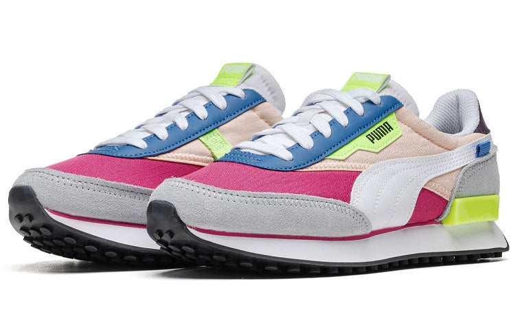 PUMA Future Rider Play On 'Grey Pink Blue' 371149-70