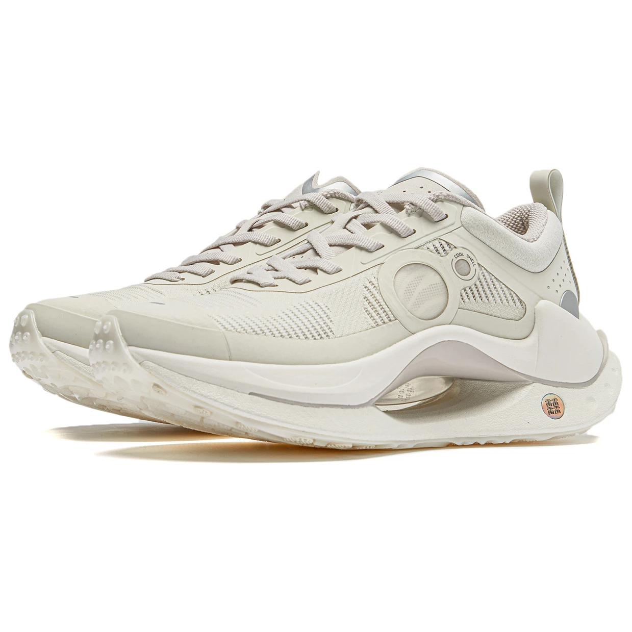 (WMNS) Li-Ning Jue Ying CRC 'Grey Beige' AZGT018-9