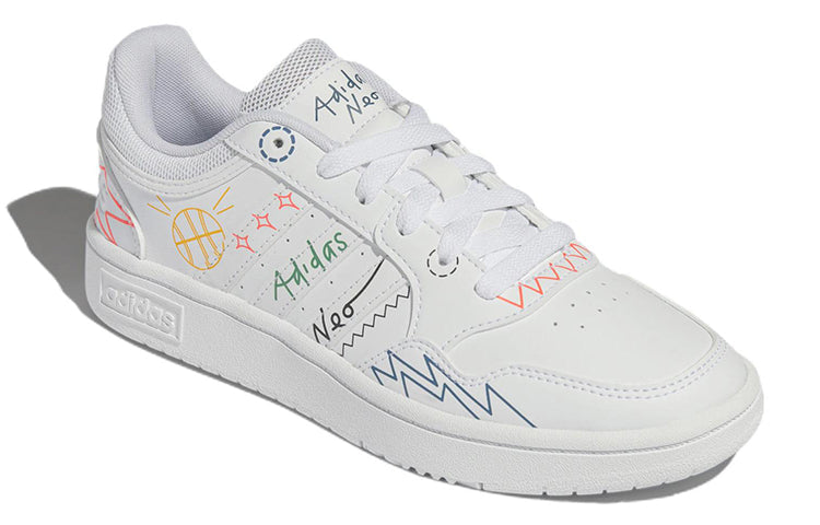 adidas Hoops 3.0 Doodle 'White' HP3165
