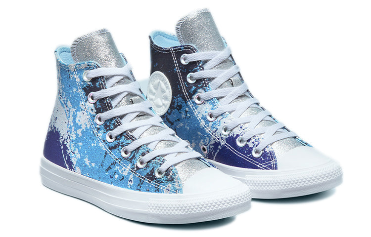 (WMNS) Converse Chuck Taylor All Star High 'Hybrid Shine - Gradient Blue' 571376C