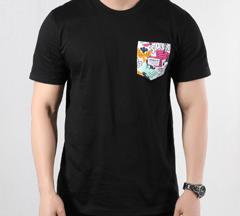 adidas originals Walker Pkt Pocket Short Sleeve Black DU8340
