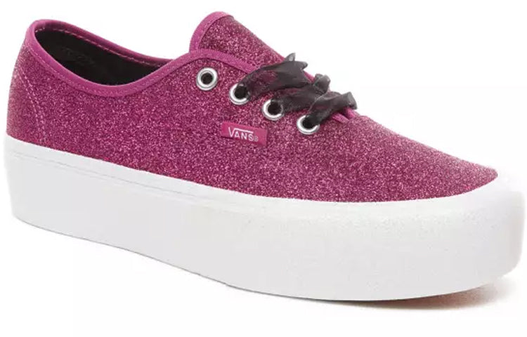 Vans Glitter Authentic Platform 2.0 Red/White VN0A3AV8UJQ