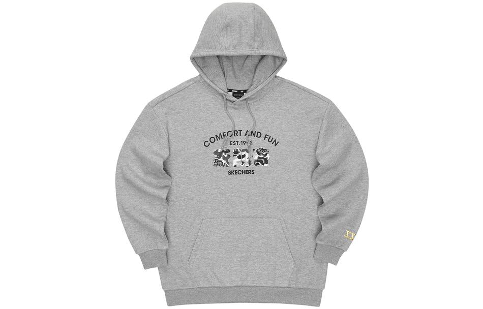 Skechers Graphic Hoodie 'Black Green Beige Red Grey' L122U172