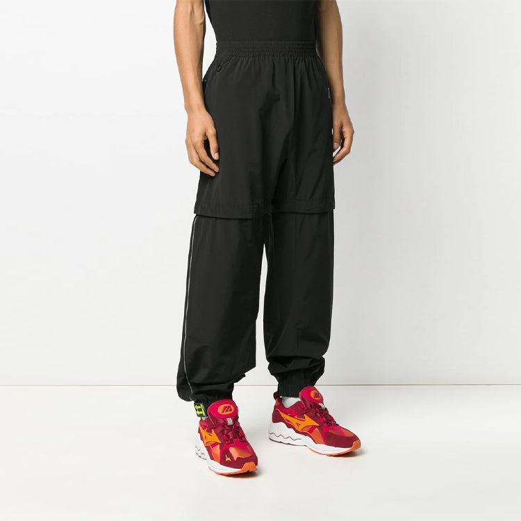 Off-White Arrows Bundle Feet Sports Long Pants Loose Fit Black OMVI001R20G380291091