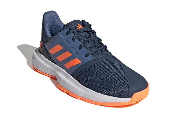 (GS) adidas Courtjam Tennis K Blue/Orange FX1491