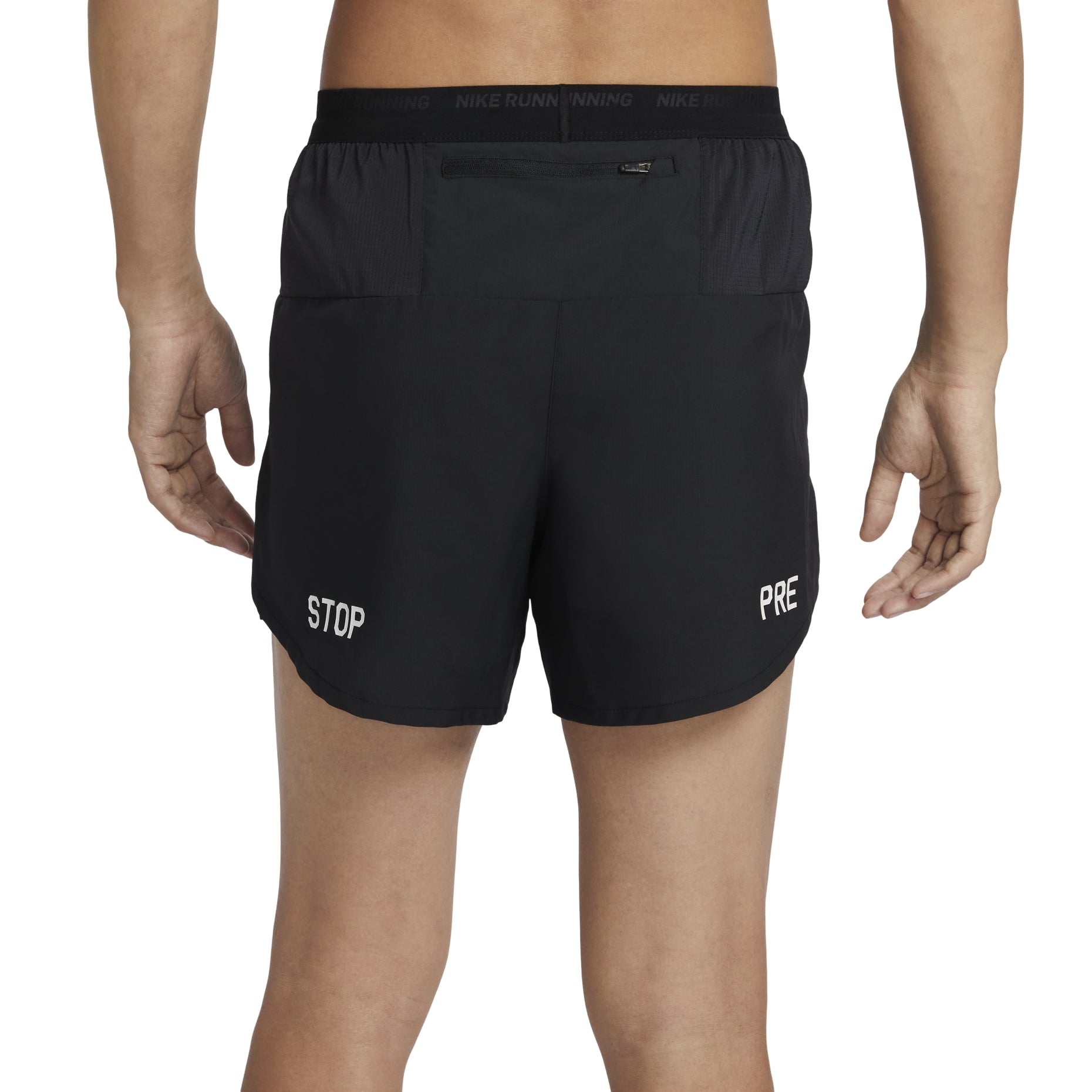 Nike Flex Stride Run Energy 5inch Brief-Lined Running Shorts Asia Sizing 'Black White' FN4001-010