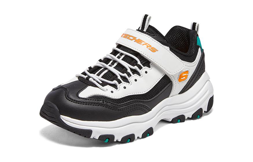 (GS) Skechers I-Conik 'White Black Green' 415024L-WBTQ
