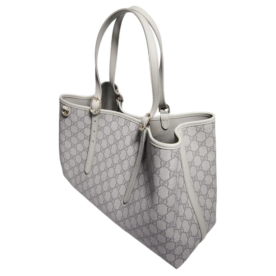 (WMNS) Gucci GG Emblem Large Tote Bag 'Grey' 815213-FAD6M-1425