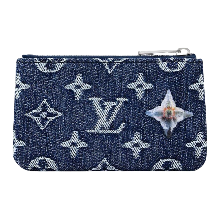 LOUIS VUITTON Pochette Clés 'Blue' M27561