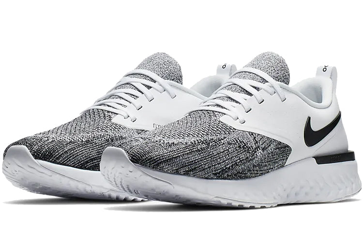 (WMNS) Nike Odyssey React Flyknit 2 'White Black' AH1016-100
