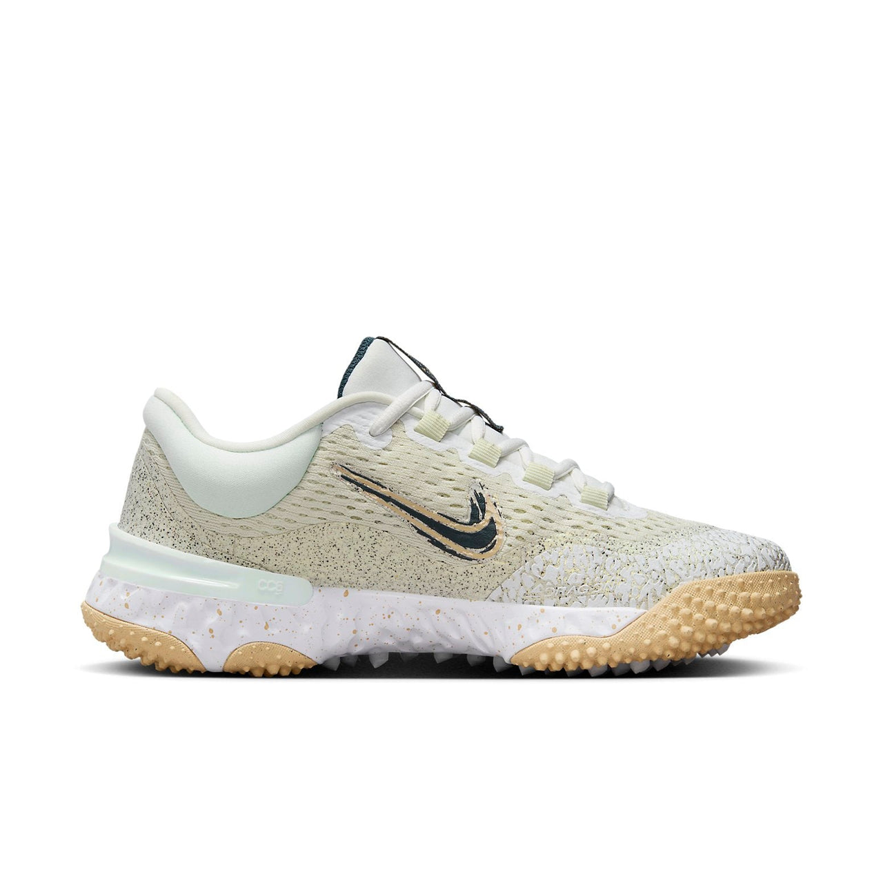 (WMNS) Nike Alpha Huarache Elite 4 TF 'Sea Glass Sesame' DV0496-006
