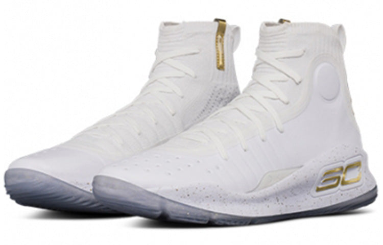 (GS) Under Armour Curry 4 'White Gold' 1295995-108