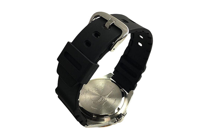 CASIO Stainless Steel Case Waterproof Sports Mens Black Analog MDV106G-1AV