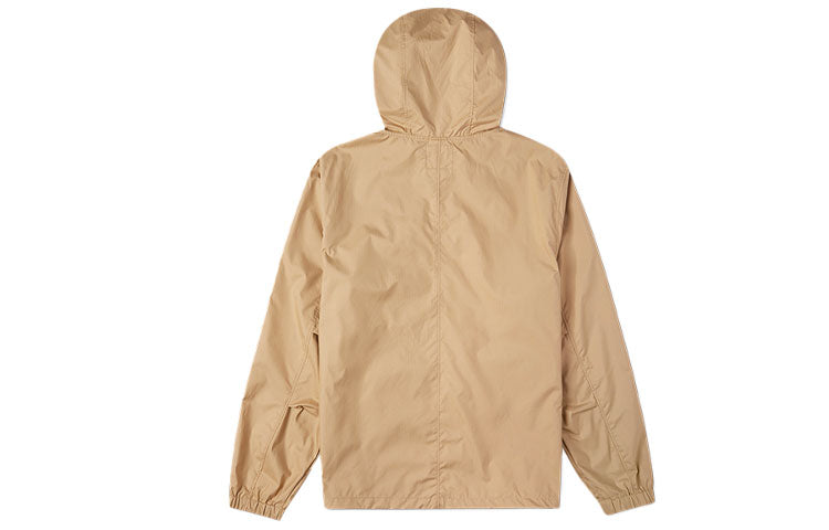 Converse Retro Casual Hooded Jacket Couple Style Asia Sizing 'Khaki' 10023165-A02