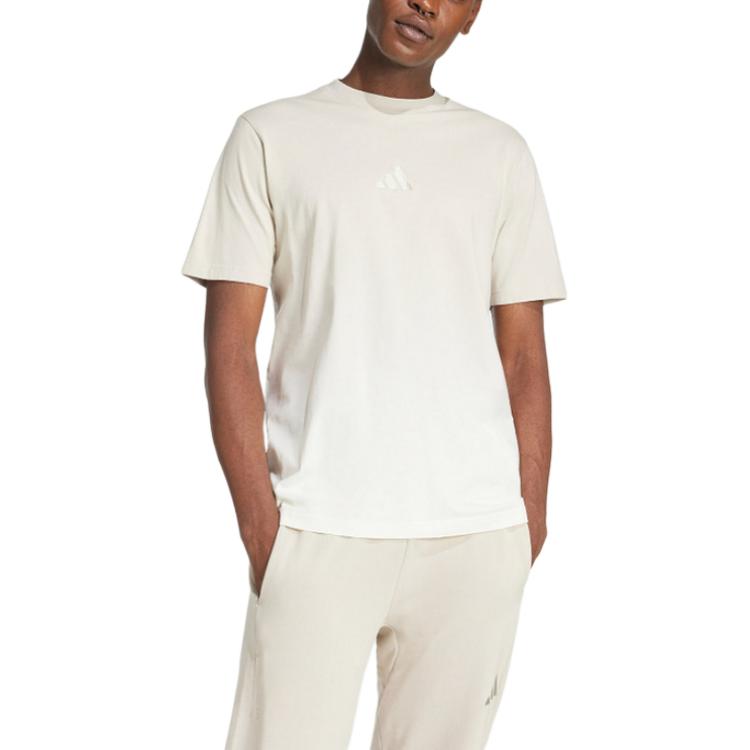 adidas All SZN Dip-Dye T-Shirt Asia Sizing 'Beige' JJ3696