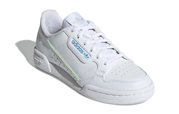 (GS) adidas Continental 80 J 'White Iridescent' EE6471