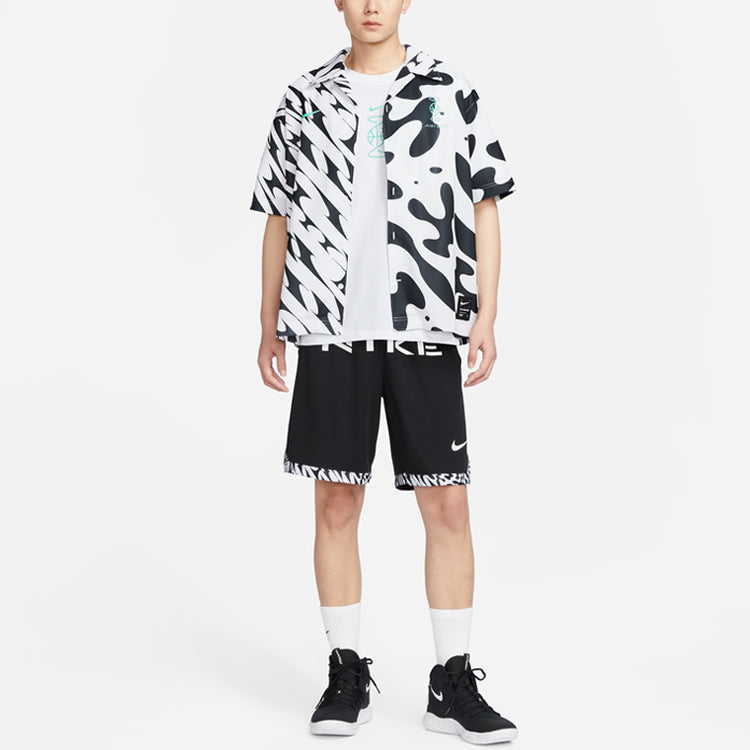 NIKE DRI-FIT SHOOTING TOP 'Black White' FJ7230-100
