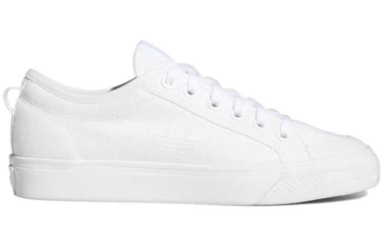 (WMNS) adidas Nizza Trefoil 'Triple White' GZ7291
