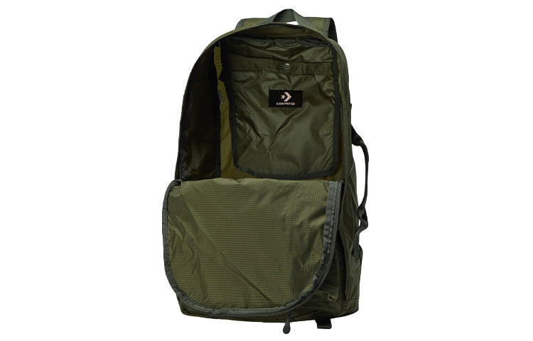 Converse Sports Leisure Packable Backpack 'Olive Green' 10006674-A02