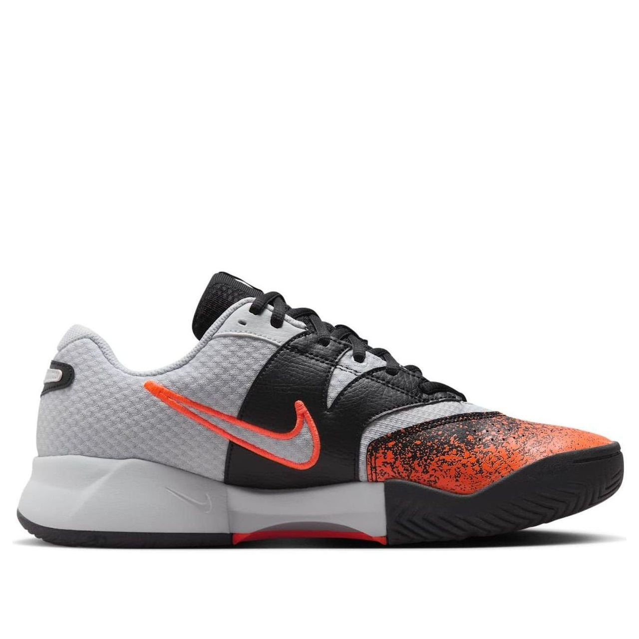 Nike Court Lite 4 Premium 'Pure Platinum Black Hyper Crimson' FQ8718-002