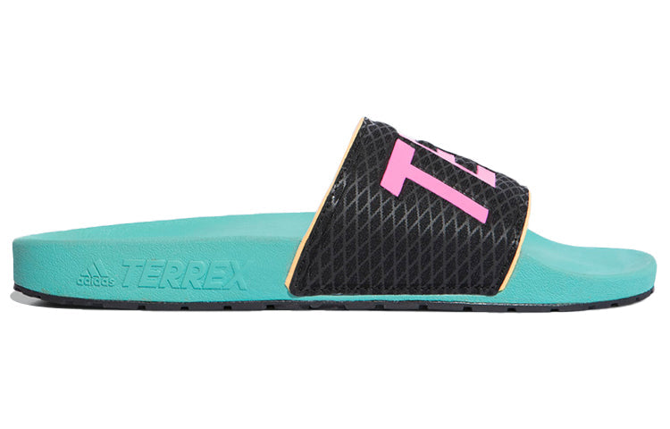 adidas Terrex Adilette Slippers 'Green Black' FX4552