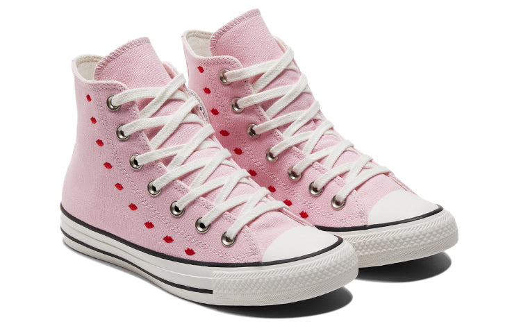 (WMNS) Converse Chuck Taylor All Star High 'Embroidered Hearts' A01603C