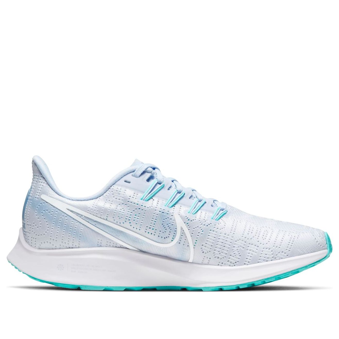 (WMNS) Nike Air Zoom Pegasus 36 Premium 'Football Grey Hydrogen Blue' BQ5403-005
