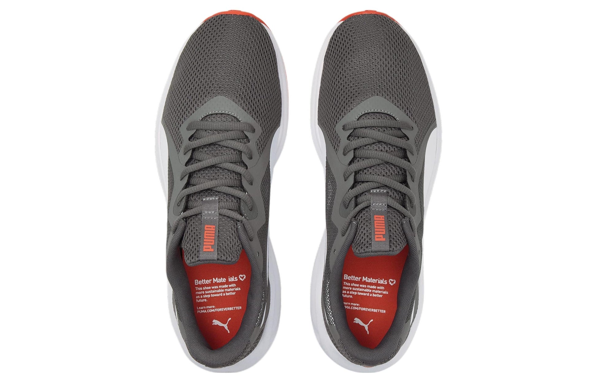 PUMA Twitch Runner Better Low Tops Gray White 376624-01