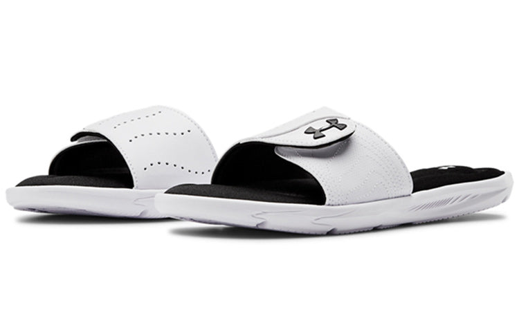 (WMNS) Under Armour Ignite 9 Slide 'White' 3022717-100