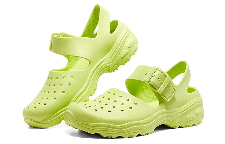 (WMNS) Skechers Foamies D'Lites 2.0 Kool Girls 'Lime' 111247-LIME
