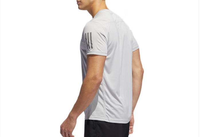 Men's adidas OWN THE RUN Gray T-Shirt DZ9001