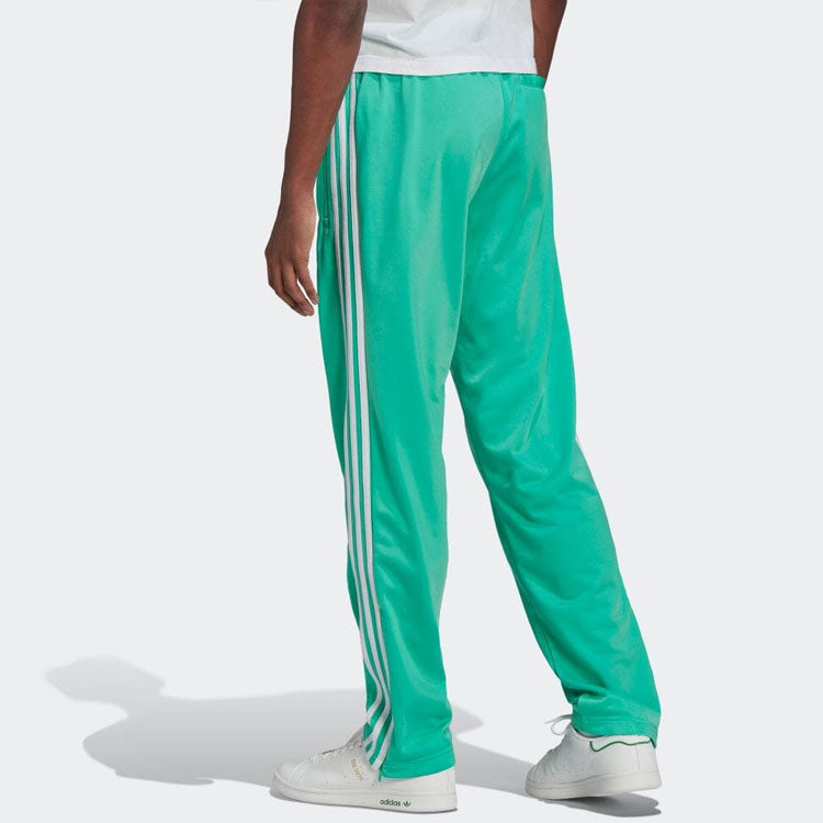Men's adidas originals Solid Color Stripe Casual Sports Pants/Trousers/Joggers Japanese Version Green HB9385