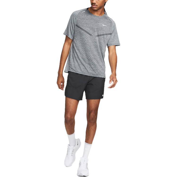 Nike Tech Knit Ultra Short-Sleeve 'Grey' DM4753-010