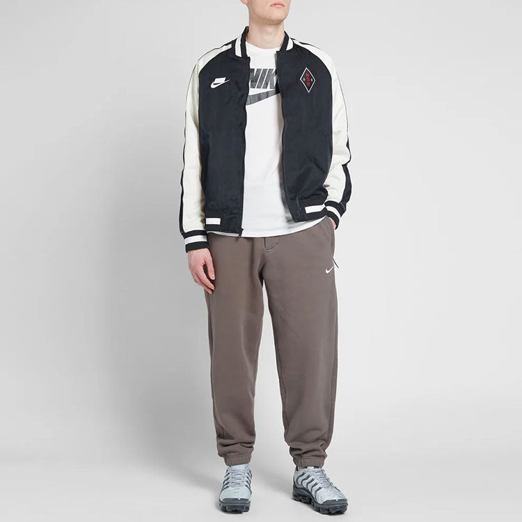 Men's Nike Lab Collection Embroidered Logo Casual Sports Pants/Trousers/Joggers Light Brown AV8279-202