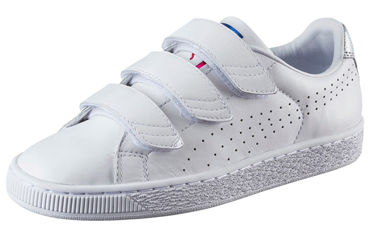 (WMNS) PUMA Basket Strap White 362741-03