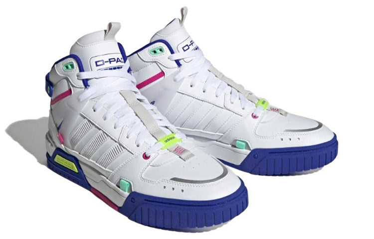 adidas neo D-Pad 'White Blue Purple' HQ6556