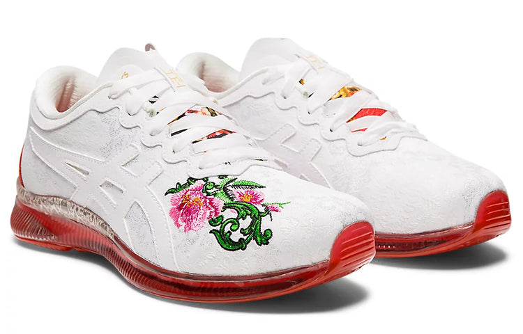 (WMNS) ASICS Gel Quantum Infinity Future Renaissance 'White Red' 1022A118-100
