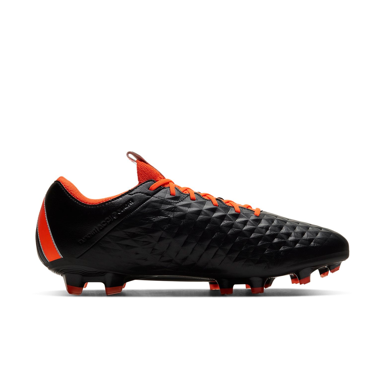 Nike Tiempo Legend 8 Elite FG 'Black Orange' CI7587-018