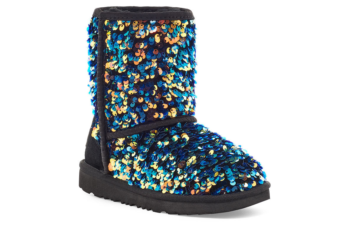 (PS) UGG Classic II Stellar Sequin 'Black' 1112244K-BLK