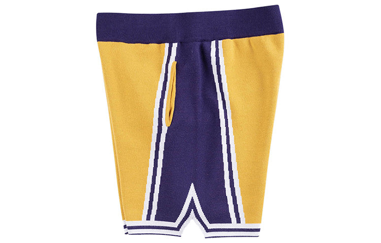 Mitchell & Ness x NBA x Clot Shorts 'Yellow' 18055-LALLTGD96