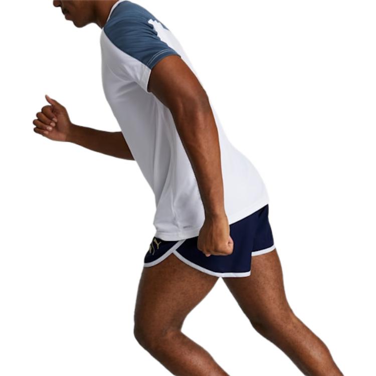 PUMA Tracksmith X Running Shorts 'Blue' 521769-06