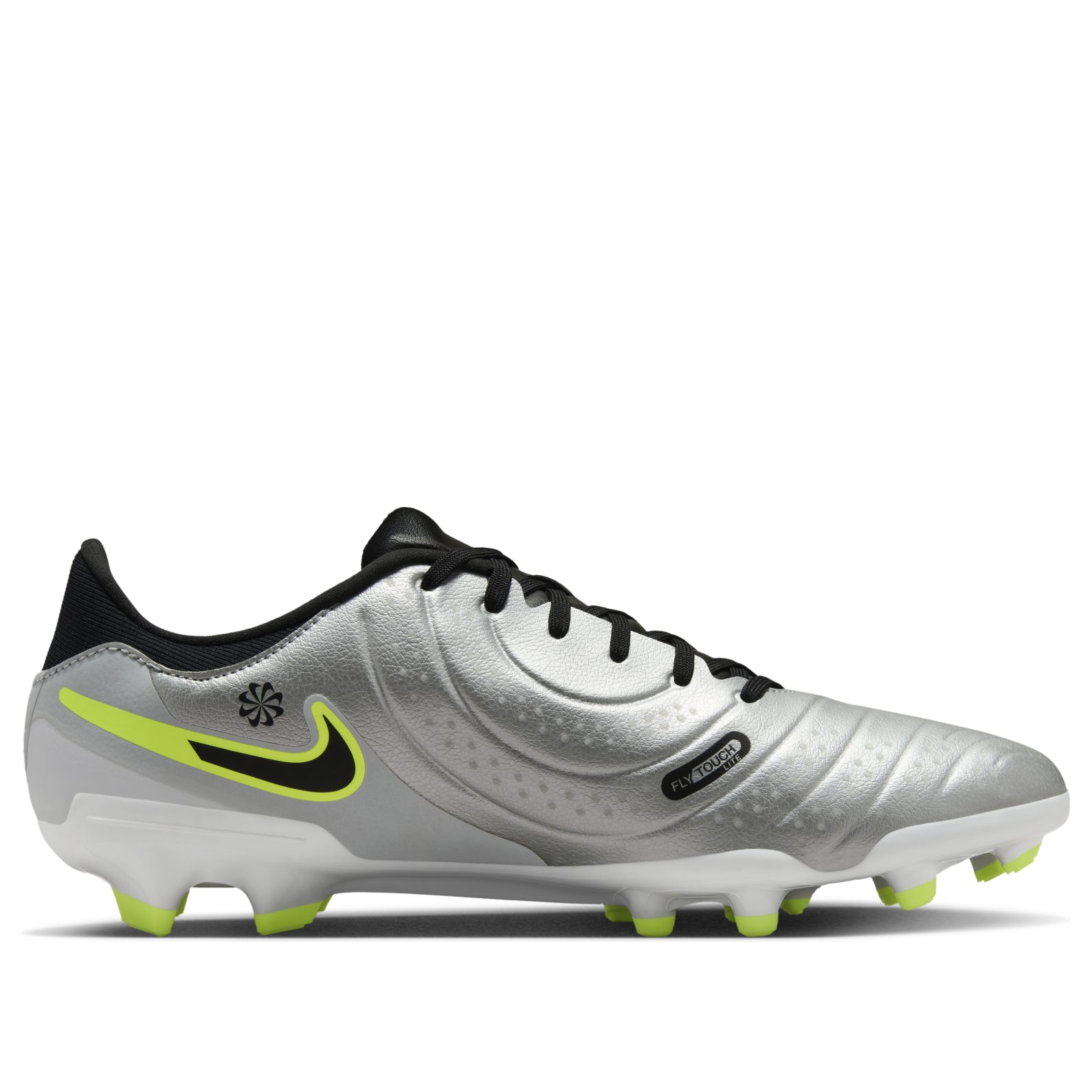 Nike Tiempo Legend 10 Academy MG 'Metallic Silver Volt' DV4337-001