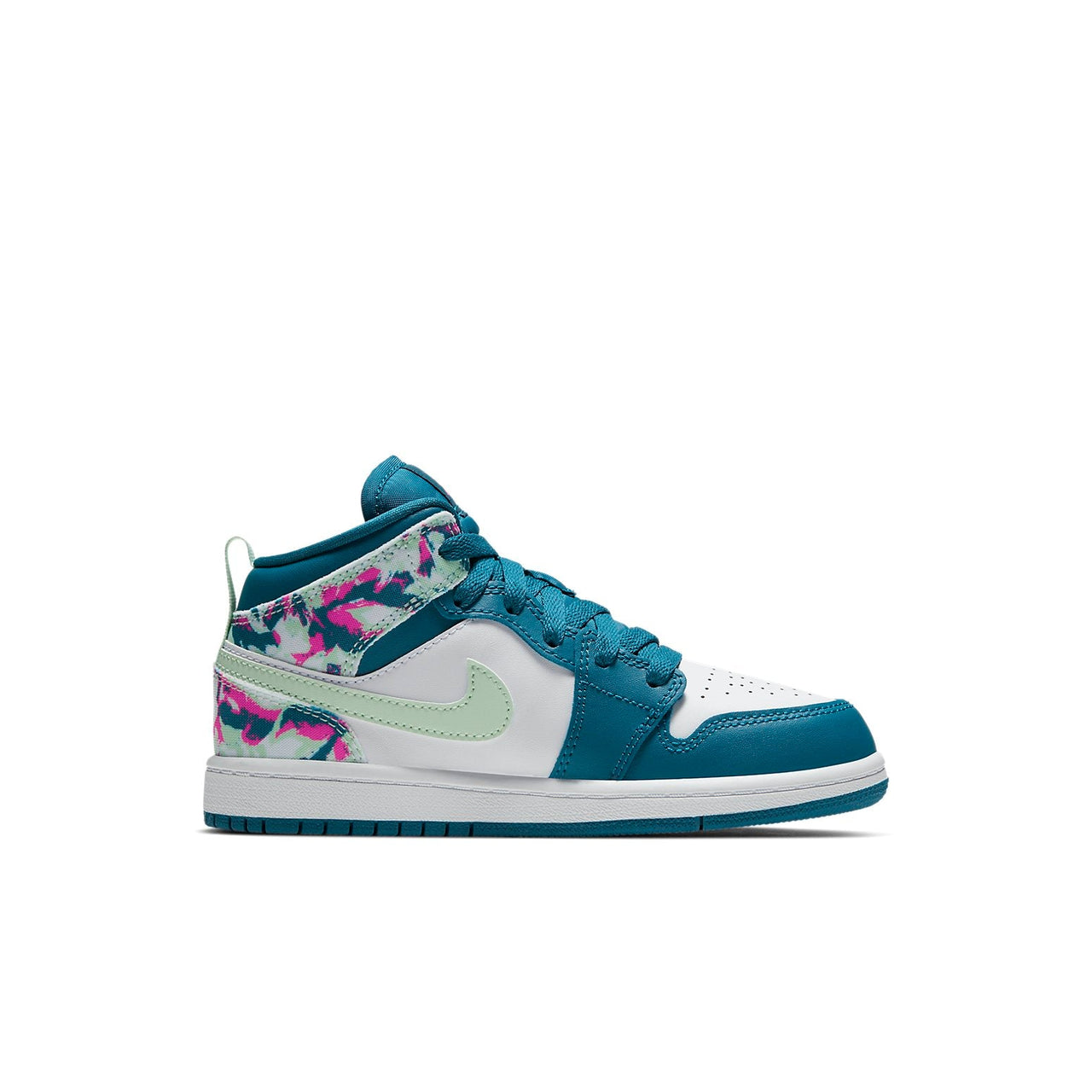 (PS) Air Jordan 1 Mid 'Green Abyss Frosted Spruce' 640737-300