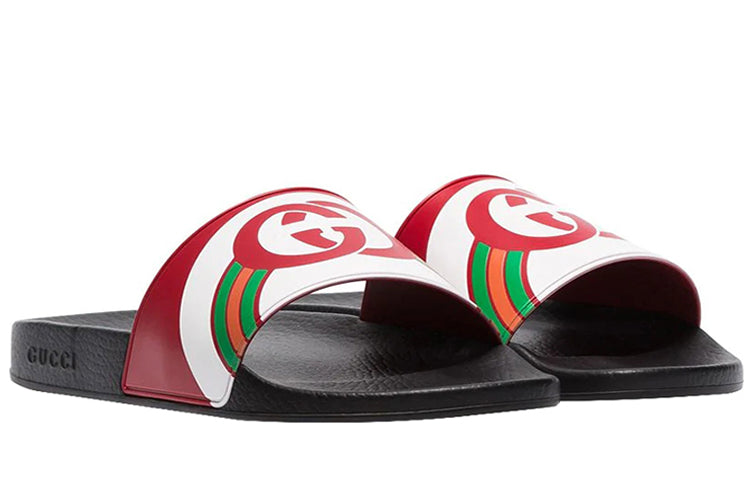 Gucci Logo Slide 'Live Red' 548703-JDB00-6527
