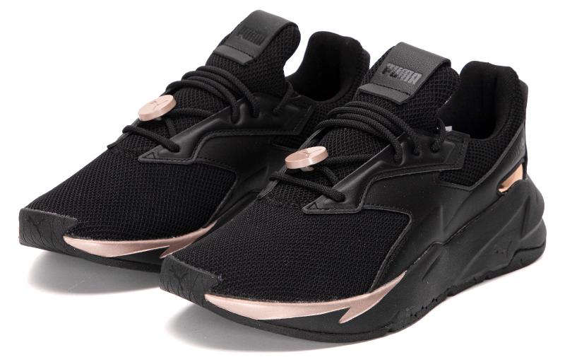 (WMNS) PUMA Fier Nitro Metallic 'Black Rose Gold' 388941-01