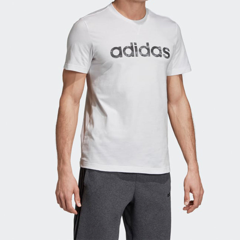 adidas Lin Tee Sports Stylish White FH6625