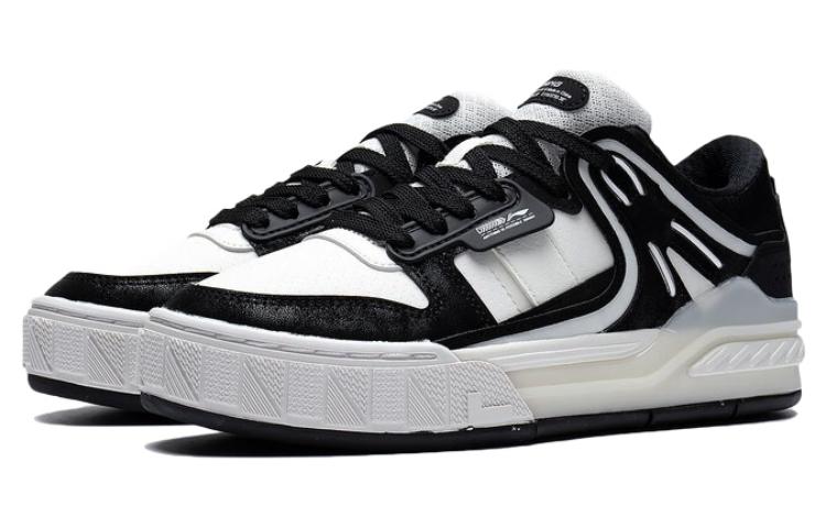 (WMNS) Li-Ning Dawn 'Black White' AGCS354-2