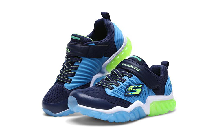 (GS) Skechers Rapid Flash Low Sneakers Navy 90720L-NVBL
